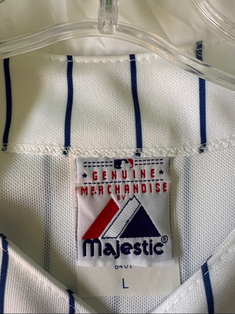 Youth, New York Mets,Majestic Home Replica Jersey - Picture 4 of 5